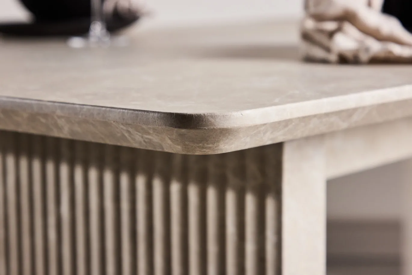 Fjôrd Eettafel Vail MDF Beige 200x100cm