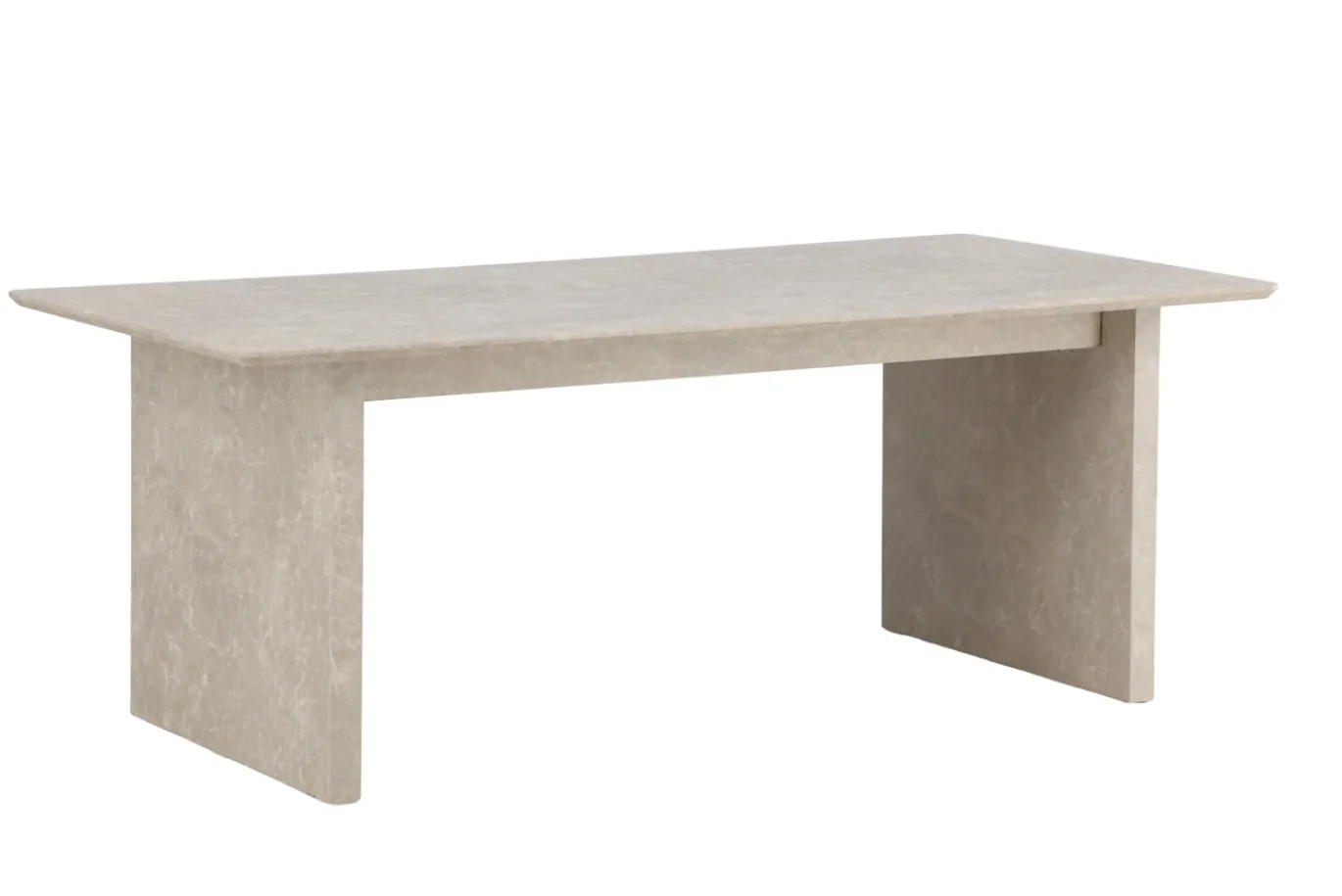 Fjôrd Eettafel Vail MDF Beige 200x100cm