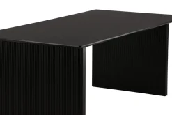 Fjôrd Eettafel Vail Zwart MDF 200cm