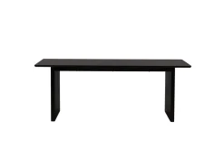 Fjôrd Eettafel Vail Zwart MDF 200cm