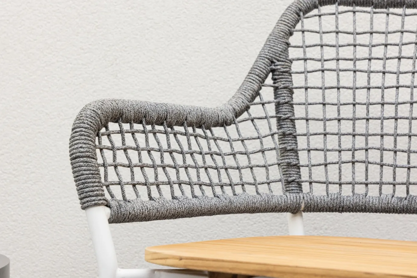 Fjôrd Fauteuil Amora Grijs/Teak