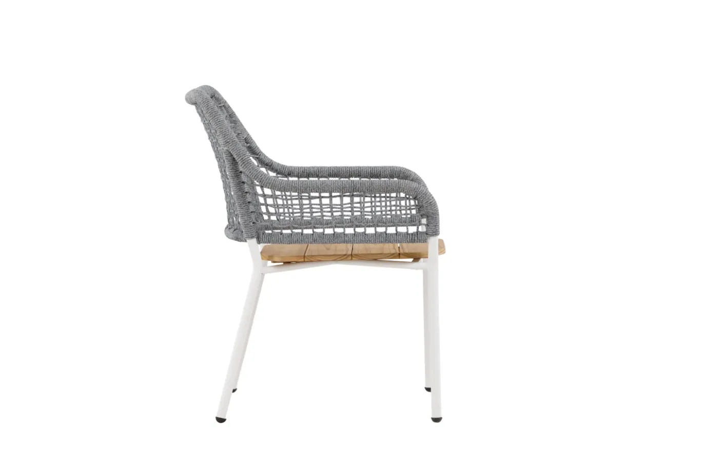 Fjôrd Fauteuil Amora Grijs/Teak