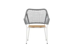 Fjôrd Fauteuil Amora Grijs/Teak