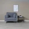 Fjôrd Fauteuil Boom Donkergrijs Teddy