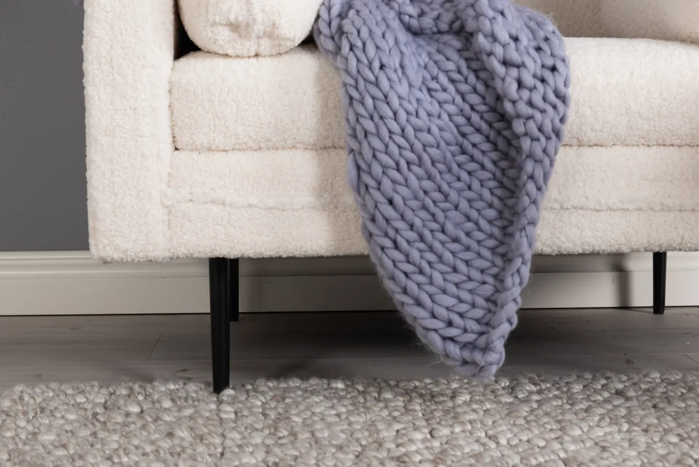 Fjôrd Fauteuil Boom Teddy Wit
