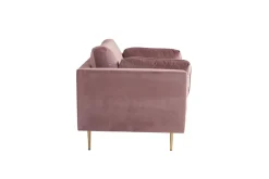 Fjôrd Fauteuil Boom Velvet Dusty pink
