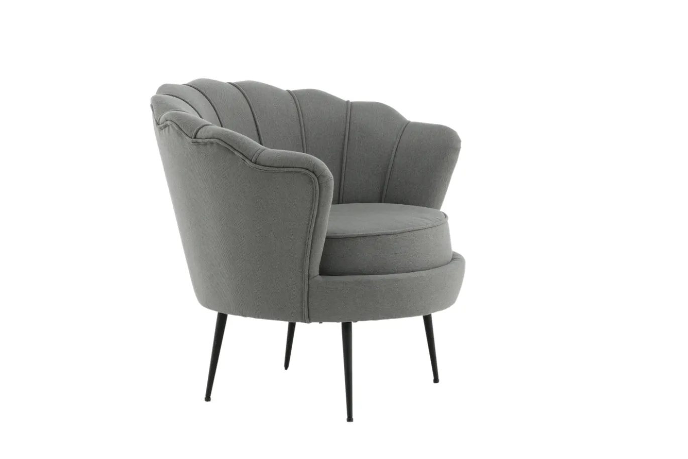 Fjôrd Fauteuil Calais Grijs Stof