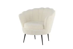 Fjôrd Fauteuil Calais Wit Teddy