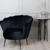 Fjôrd Fauteuil Calais Zwart Velvet