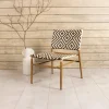 Fjôrd Fauteuil Calapan Aluminium Beige/bruin