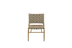 Fjôrd Fauteuil Calapan Aluminium Beige/bruin