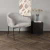 Fjôrd Fauteuil Catania Grijs Lichtgrijs Boucle