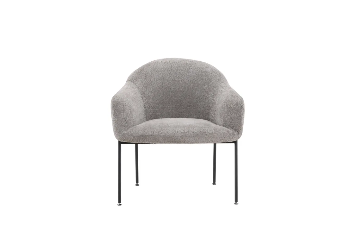 Fjôrd Fauteuil Catania Grijs Lichtgrijs Boucle
