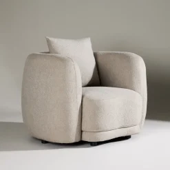 Fjôrd Fauteuil Cielo Beige Bouclé