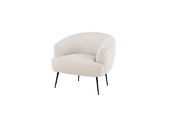 Fjôrd Fauteuil Derry Beige Ribstof