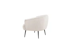 Fjôrd Fauteuil Derry Beige Ribstof