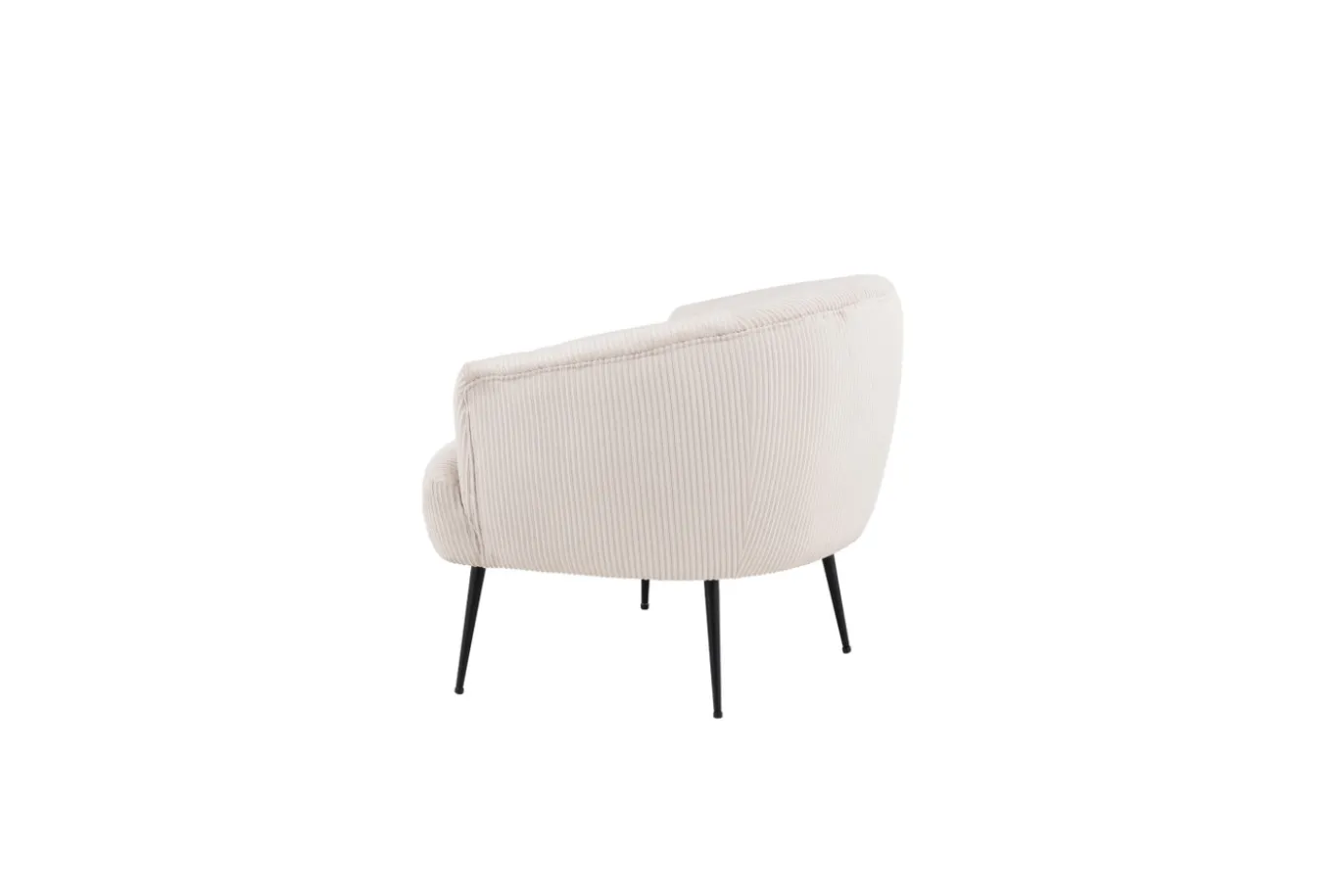 Fjôrd Fauteuil Derry Beige Ribstof
