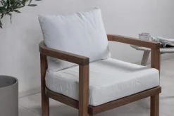 Fjôrd Fauteuil Erica Acacia Wire Brushed/Off White