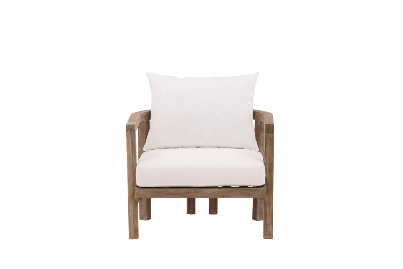 Fjôrd Fauteuil Erica Acacia Wire Brushed/Off White