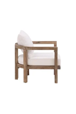 Fjôrd Fauteuil Erica Acacia Wire Brushed/Off White