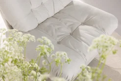 Fjôrd Fauteuil Florens Chrome Off White Stof