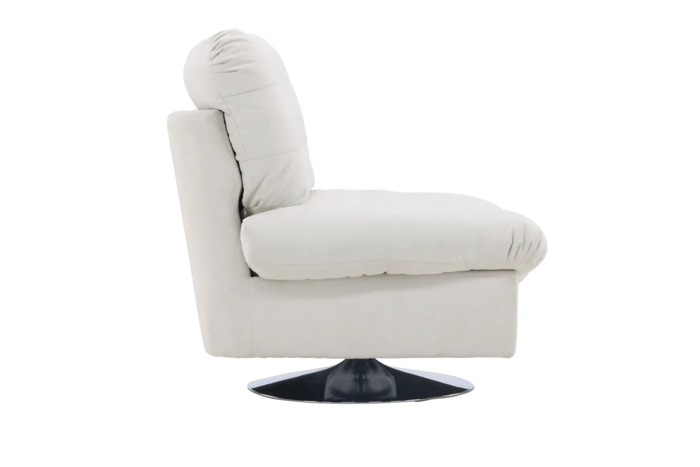 Fjôrd Fauteuil Florens Chrome Off White Stof