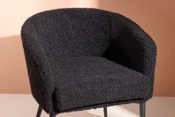 Fjôrd Fauteuil Fluffy Zwart