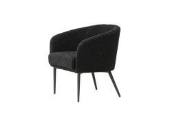 Fjôrd Fauteuil Fluffy Zwart