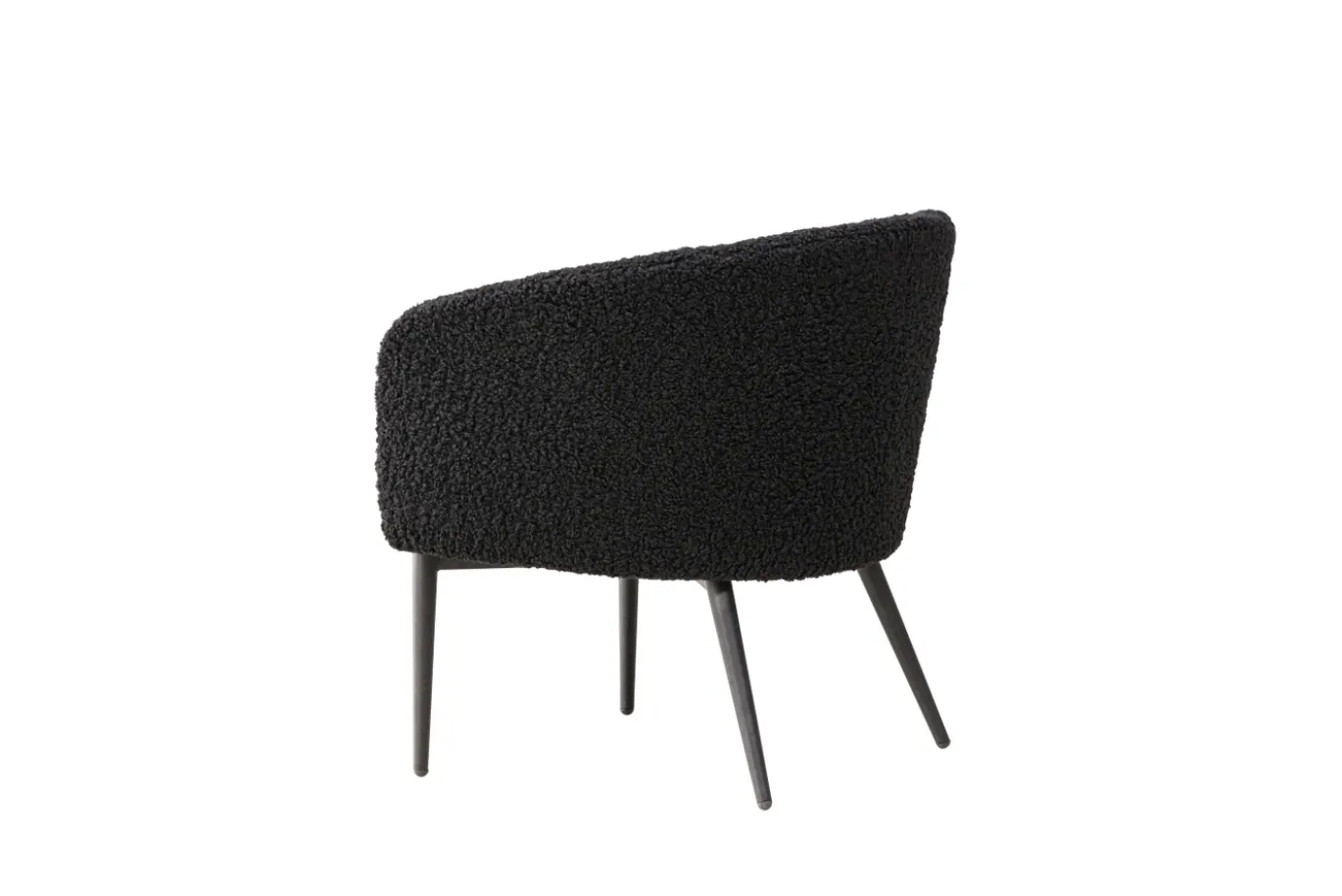 Fjôrd Fauteuil Fluffy Zwart