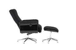 Fjôrd Fauteuil Hagön Donkergrijs/Zwart
