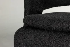 Fjôrd Fauteuil Laurel Zwart Boucle