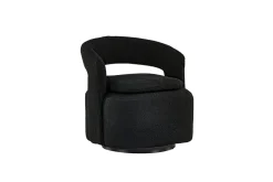 Fjôrd Fauteuil Laurel Zwart Boucle