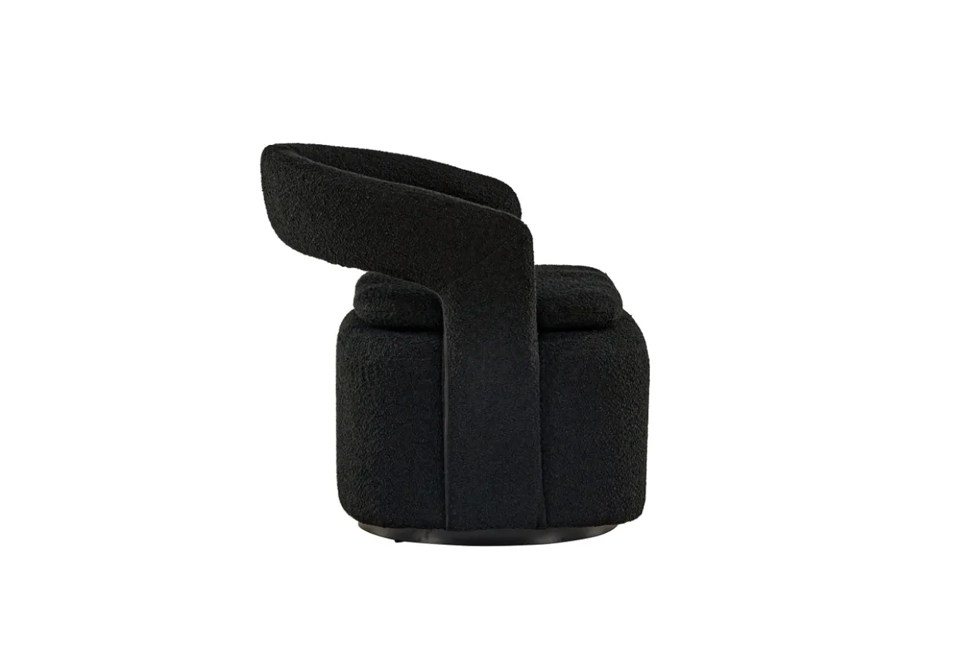 Fjôrd Fauteuil Laurel Zwart Boucle