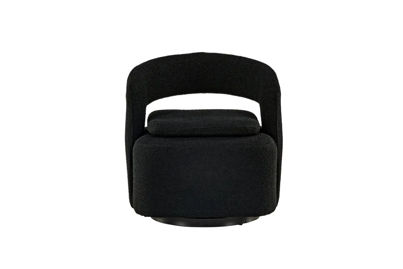 Fjôrd Fauteuil Laurel Zwart Boucle