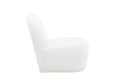 Fjôrd Fauteuil Mahla Wit Bouclé