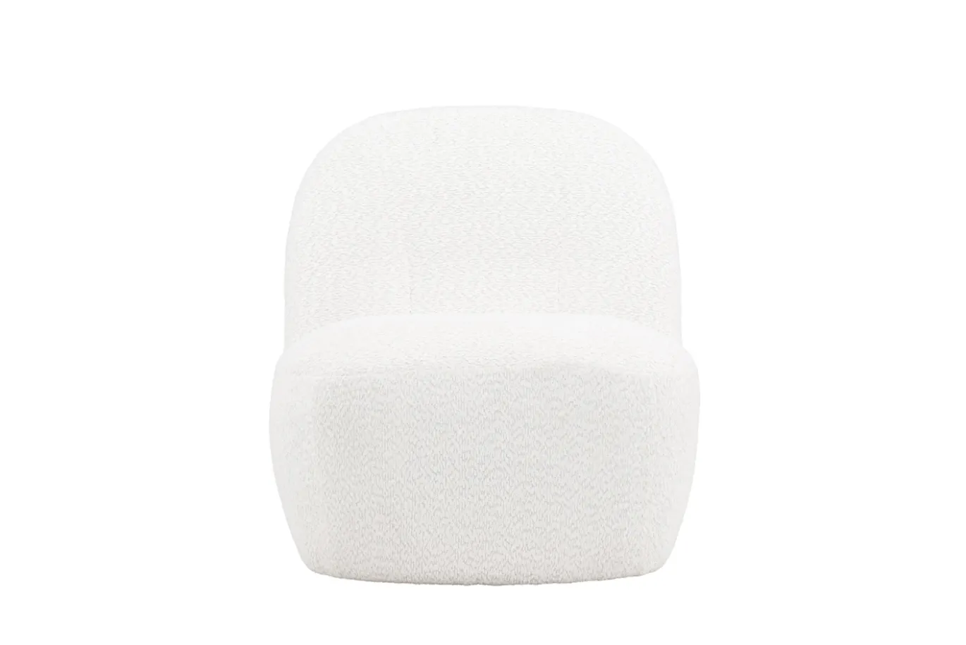 Fjôrd Fauteuil Mahla Wit Bouclé