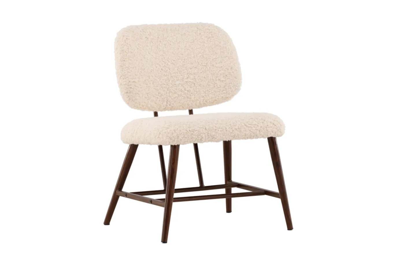 Fjôrd Fauteuil Midland Wit Bouclé