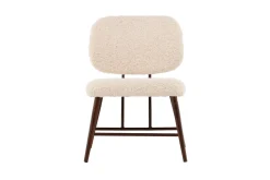 Fjôrd Fauteuil Midland Wit Bouclé
