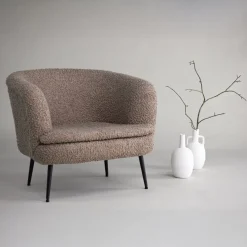 Fjôrd Fauteuil Nordkoster Beige Teddy