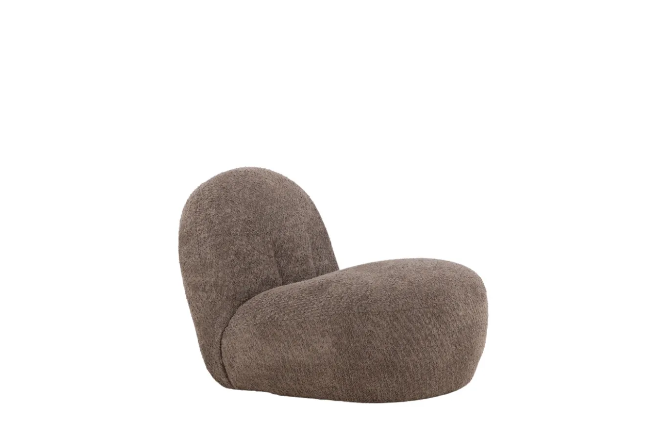 Fjôrd Fauteuil Omaha Bruin Bouclé