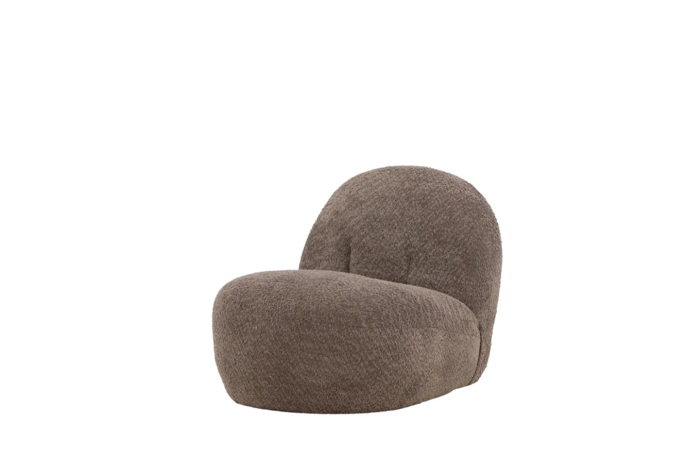 Fjôrd Fauteuil Omaha Bruin Bouclé