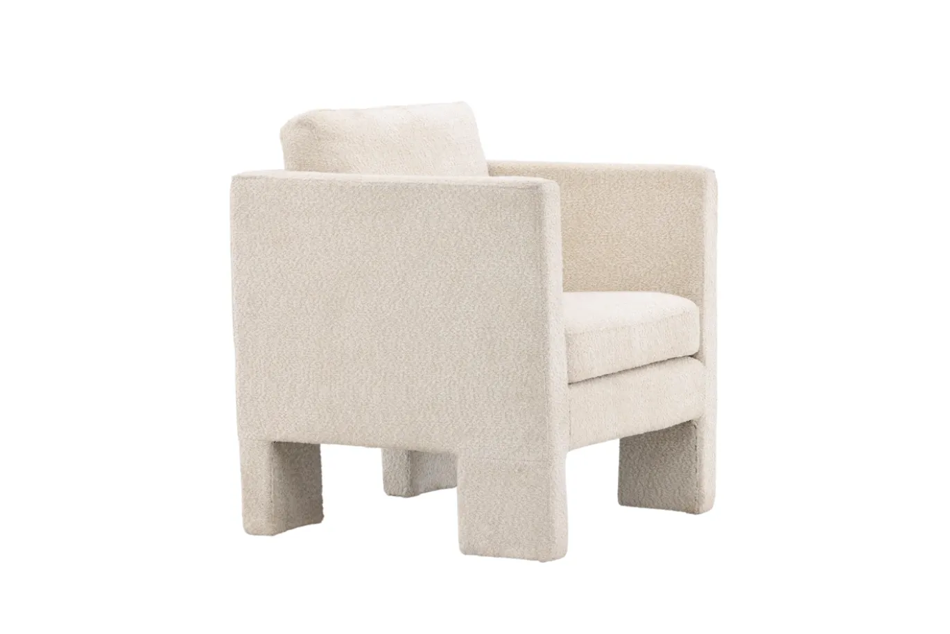 Fjôrd Fauteuil Ragusa Wit Stof