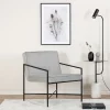 Fjôrd Fauteuil Rakel Grijs Corduroy