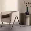 Fjôrd Fauteuil Rika Beige/Zwart