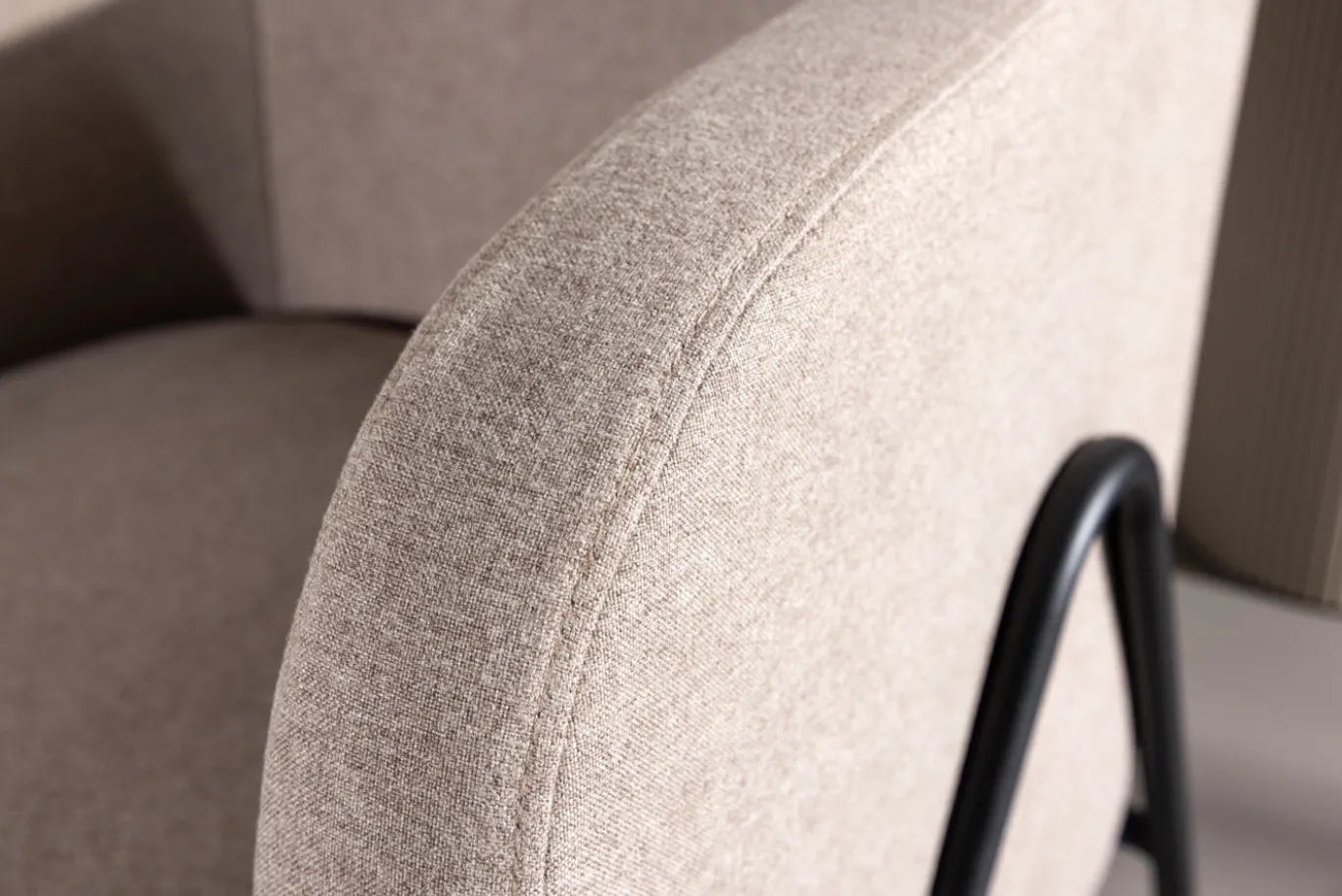 Fjôrd Fauteuil Rika Beige/Zwart