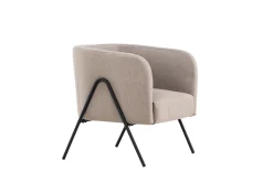 Fjôrd Fauteuil Rika Beige/Zwart
