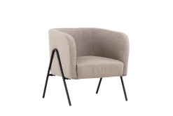 Fjôrd Fauteuil Rika Beige/Zwart