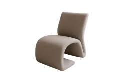 Fjôrd Fauteuil Rulls Polyester Bruin