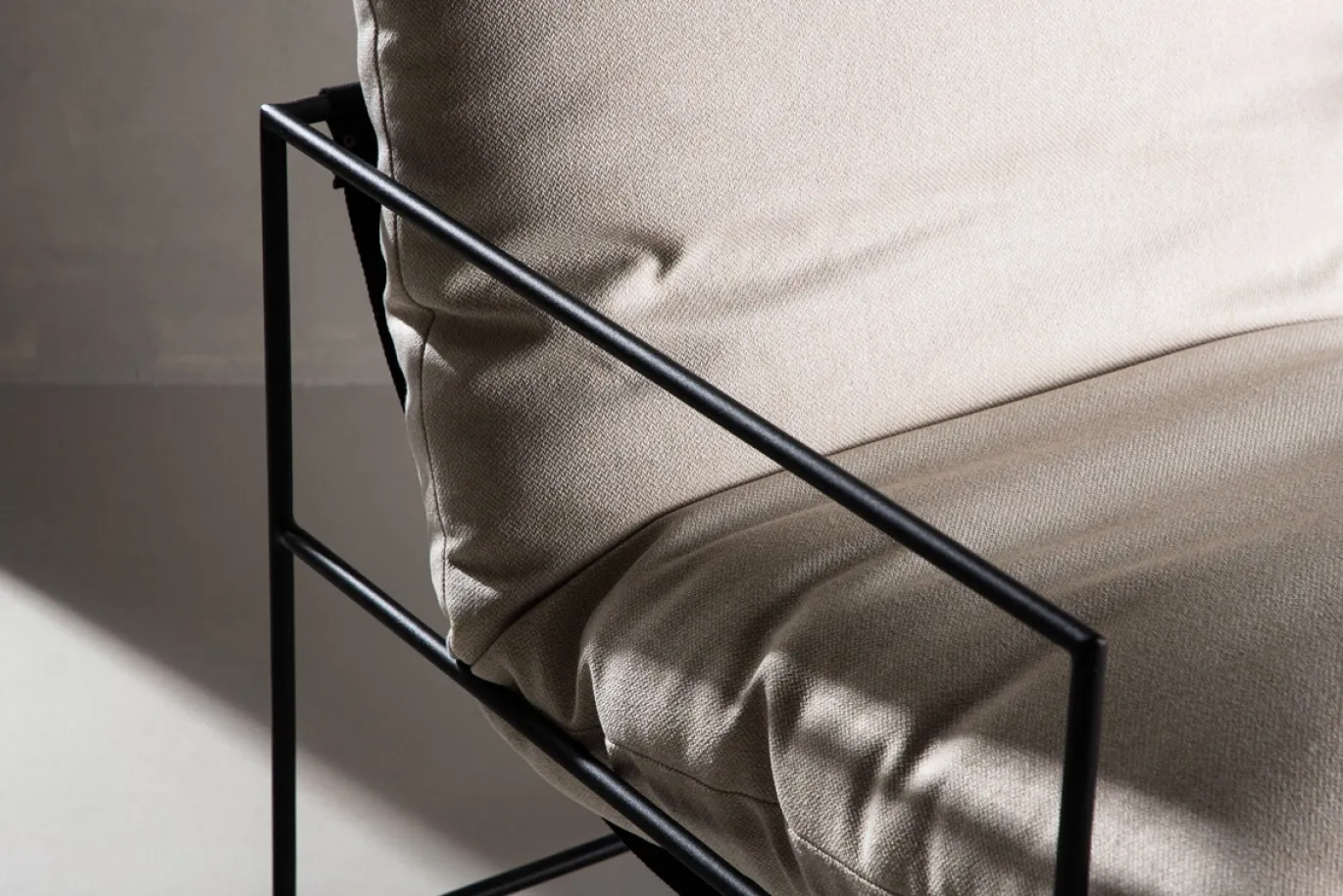 Fjôrd Fauteuil Sedalia Wit Linnen Stof