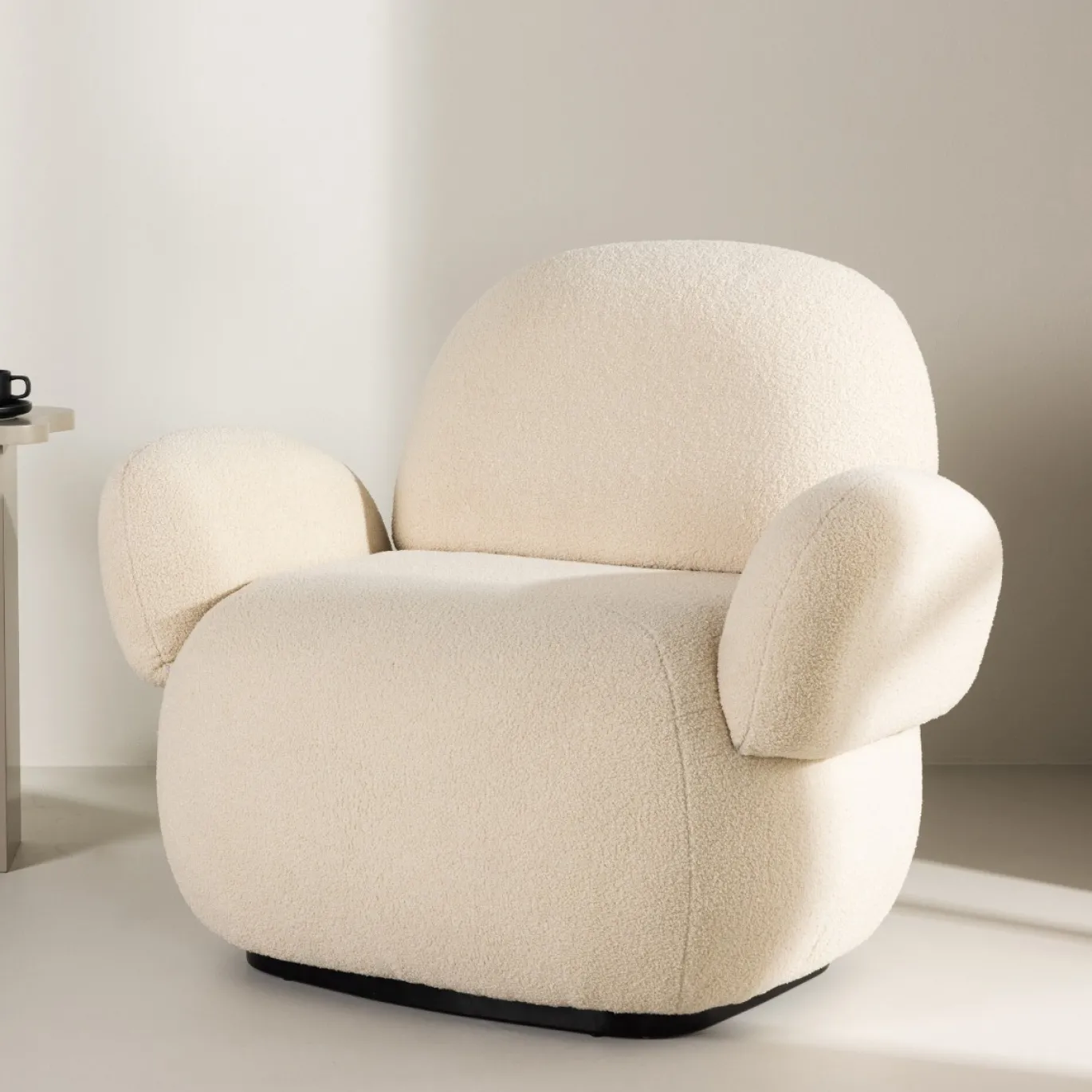 Fjôrd Fauteuil Sevilla Beige Chenille